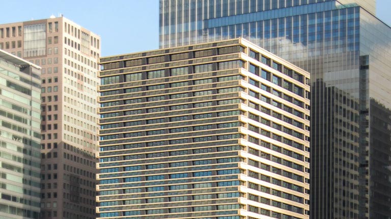 The new Head Office building (Otemachi)