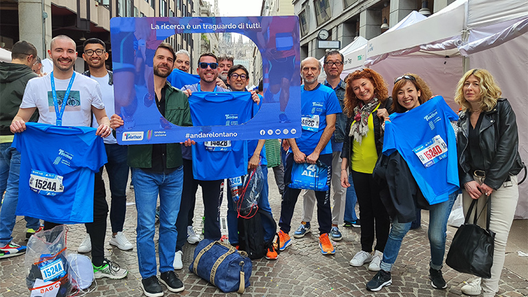 Italy: Participation in charity relay marathon 2024